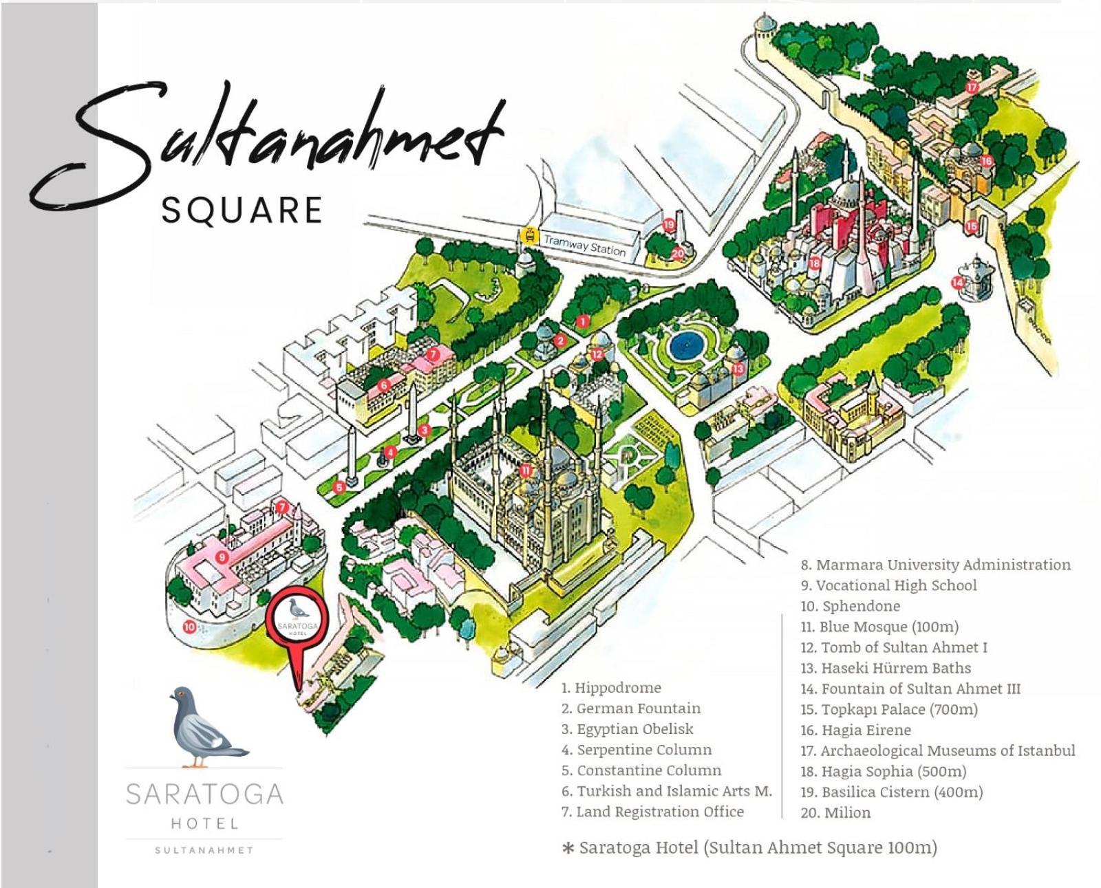 Saratoga Hotel Sultanahmet Istanbul Exteriör bild